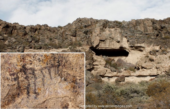 Puzzling Comb Drawing In Huenul Cave May Be The Oldest Rock Art In South America