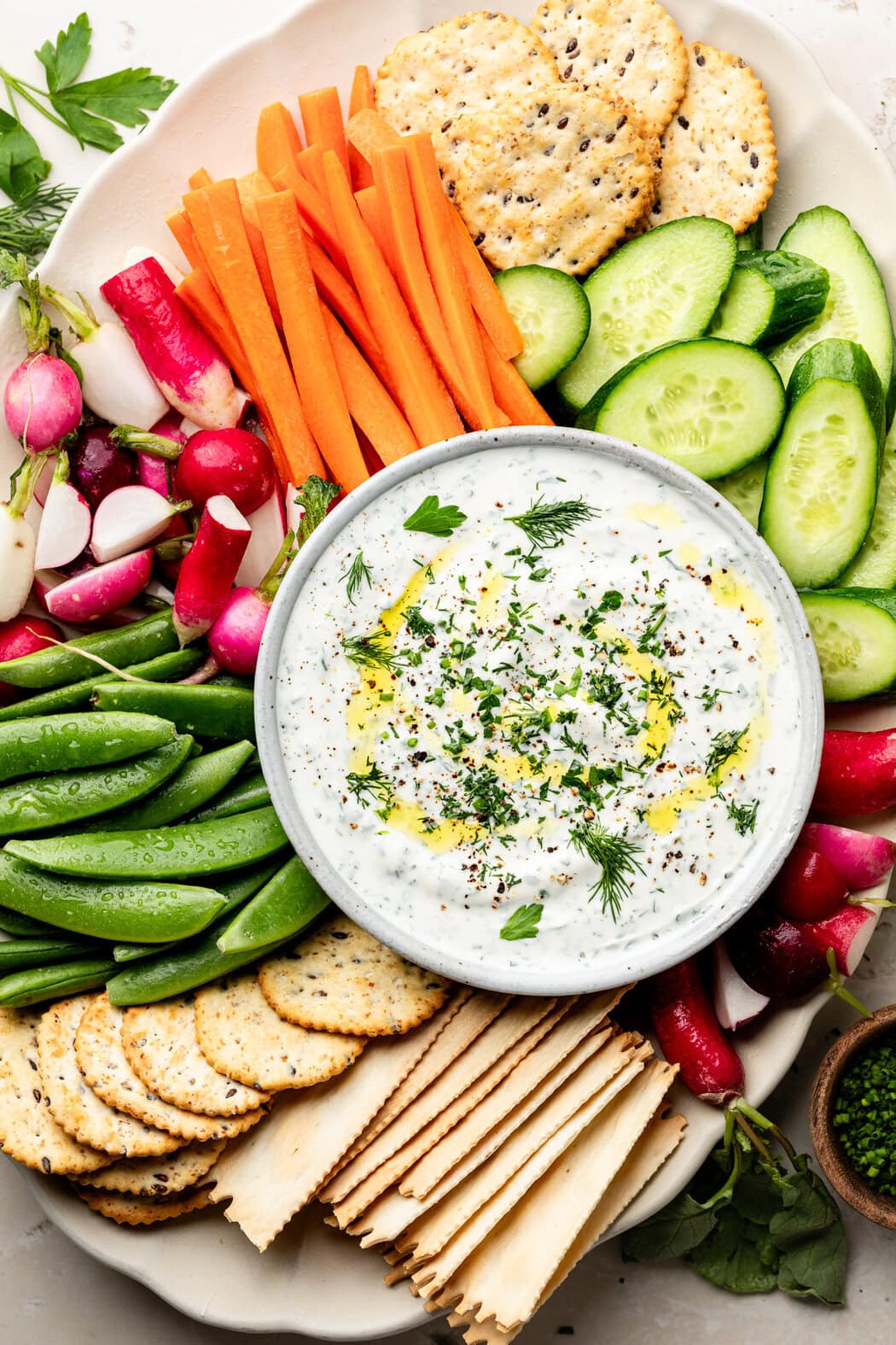 Whipped Cottage Cheese Dip